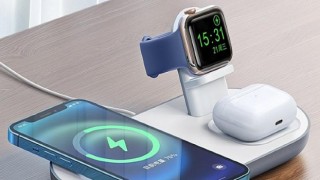 Tüm Apple ürünleri aynı anda şarj eden ünite!