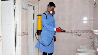 Aliağa’da Okullar Dezenfekte Ediliyor