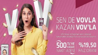 Alternatif Bank’tan harcarken anında nakit iadesiyle kazandıran, 19,5 hoş geldin faiziyle fark yaratan VOV Hesap