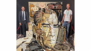 Çekyalı sanatçıdan paha biçilmez ‘Anamorfoz Atatürk’ eseri