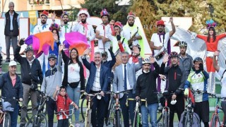 Lüleburgazlılar ”sağlık” için pedal çevirdi