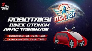 Robotaksi binek otonom araç yarışması başladı