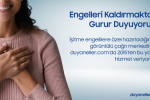 Samsung Türkiye, işitme engelli müşterileri için servis hizmetinde engelleri ortadan kaldırıyor 