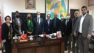 Başkan Keleş’ten Kaymakamlara Ziyaret