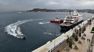 Galataport İstanbul ilk yolcu gemisini dünyanın tek yer altı kruvaziyer terminalinde ağırlıyor