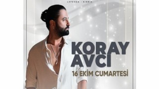 Koray Avcı 16 Ekim’de Concorde Tower Lefkoşa’da sahne alacak