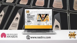 Nadir-X projesine ‘Web Excellence Awards’tan ‘mükemmellik’ ödülü!