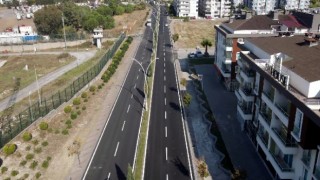 Necmettin Giritlioğlu Caddesi Yepyeni Görünüme Kavuştu