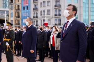 TAKSİM’DE 98’NCİ YIL ANMASI