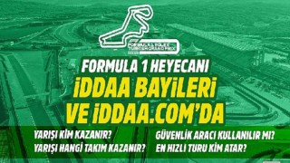 Türkiye GP’sine özel bahisler iddaa’da