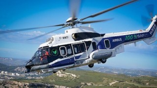 100 sürdürülebilir havacılık yakıtı ile ilk Airbus helikopter uçuşu