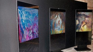 “Yarının Dünyasına İvmeyle” karma sergisi açıldı