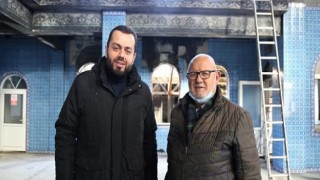 Büyükşehir’in Bahtiyar Camii’nde onarım çalışmaları sürüyor