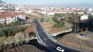 Gölcük’te yeni hastane yolu tamamlanıyor