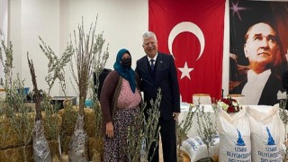 İzmir Büyükşehir Belediyesi’nden Beydağlı üreticiye çifte destek