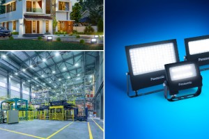 Panasonic LED Floodlight Projektör ile her yer aydınlık