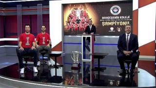 Bahçeşehir Koleji Takımı Genel Menajeri ve Oyuncuları D-Smart’ta Şampiyonluk Özel Programına Konuk Oldu
