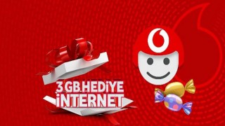 Vodafone’dan Bayramda 3 Gb İnternet Hediyesi