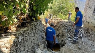 Antalya Büyükşehir’den Ürünlü’de yağmur suyu çalışması