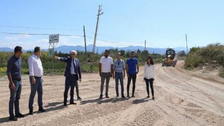 Başkan deveciler denetko yolunu inceledi