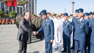 Başkan Soyer gaziler için düzenlenen törene katıldı