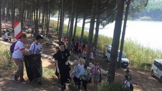 Gençlik Meclisi’nden Kurtul Göleti’nde büyük temizlik