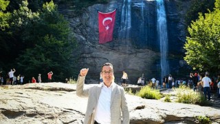 Suuçyu’ya 100.Yılında 100 M2 Türk Bayrağı