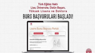 Türk Eğitim Vakfı Burs Başvuruları Başladı