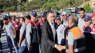 Başkan Sandal işçilerle buluştu: Birliğimizi kimse bozamaz