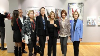 Çağdaş sanat duayenlerinin eserlerinden oluşan HayalimOkul Sergisi açıldı