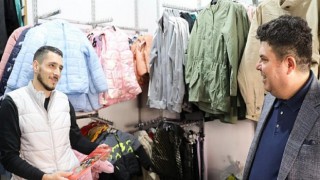 Kılıç 99’uncu yıl heyecanını esnafla paylaştı