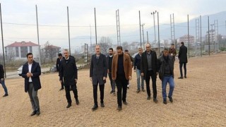 Başkan Taban’dan Yeni Saha Müjdesi