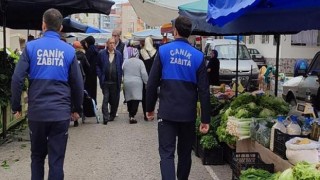 Canik Zabıtasından Nokta Denetim