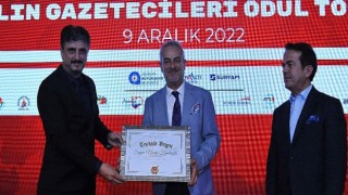 Antalya Gazeteciler Cemiyetince AGC’den Kemer Belediyesi’ne teşekkür plaketi