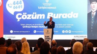 ”Çankaya İletişim Merkezi; Çözüm Burada” Hizmete Başladı