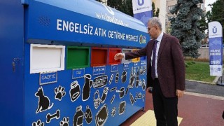 Dünyanın İlk Engelsiz Atık Toplama Merkezi Üsküdar’da