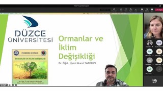 EÜ ÇEVMER'den “Ormanlar ve İklim Değişikliği” semineri