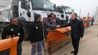 İnegöl Belediyesi Kış Hazırlıklarını Tamamladı