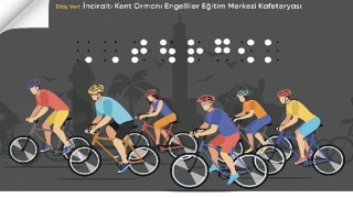 İzmir'de görme engelliler için pedal çevrilecek