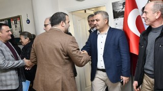 Malkara Belediye Başkanı Ulaş Yurdakul ve CHP Tekirdağ İl Başkanı Volkan Nallar&#39;dan Ziyaret
