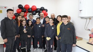 Mudanya Belediyesi'nden Öğrencilere Fen Bilimleri Laboratuvarı