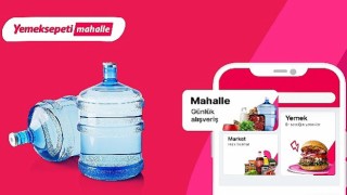 Yemeksepeti Mahalle'deki Su Satışları Üç Ayda Dört Arttı