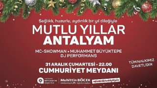 Yeni Yıl kutlamalarının adresi Cumhuriyet Meydanı olacak
