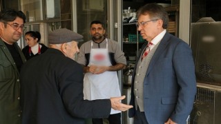 Başkan Arslan Altınoluk Esnafını Ziyaret Etti