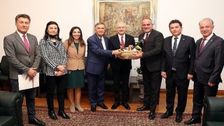 Başkan Sertaslan'dan Kılıçdaroğlu'na ziyaret