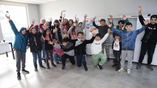 Çocuklar önce ritim tuttu sonra drama eğitimi aldı