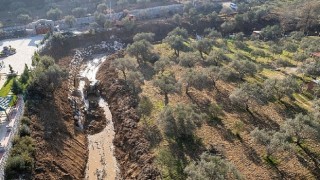 İZSU'dan Kaklık Çayı'na acil müdahale