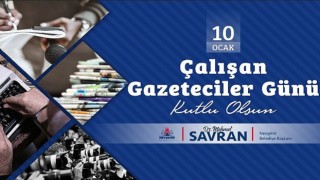 Nevşehir Belediye Başkanı Savran'ın 10 Ocak Çalışan Gazeteciler Günü Mesajı