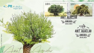 PTT&#39;den “Anıt Ağaçlar” Konulu Anma Pulu ve İlkgün Zarfı