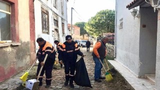 Tarihi Cunda Sokakları Tertemiz